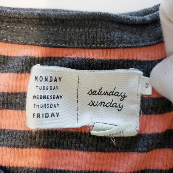 Anthropologie Saturday Sunday Stripe Dress - Picture 6 of 6